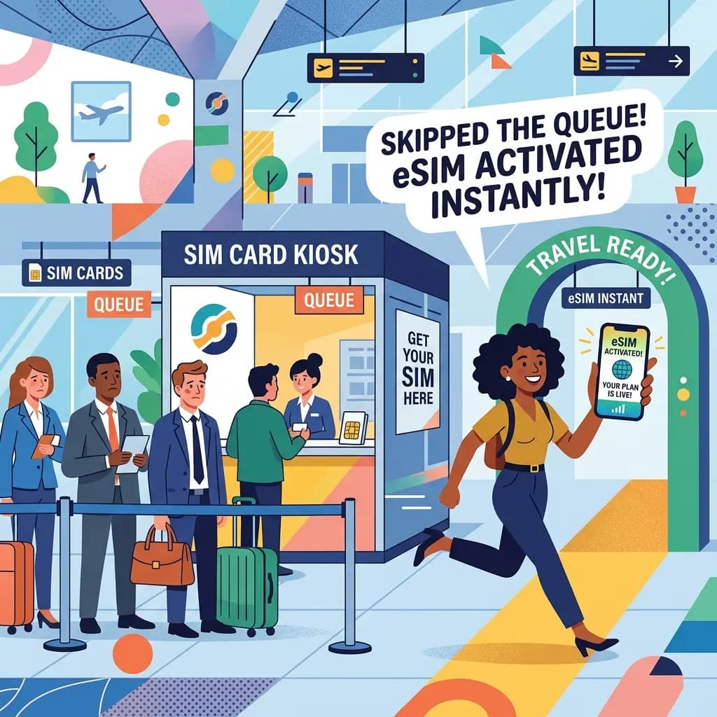FlySimGo - Skip Airport SIM Queues β Go Digital